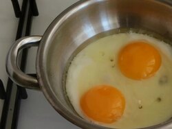 Eggs 1 Stock Footage