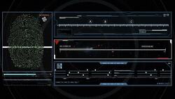 Fingerprint scan Stock Footage