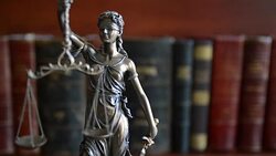 justice - themis Stock Footage