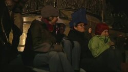 Skyscraper-sized Tetris game wows hundreds News Clip