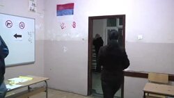 Polls close in election re-run that will test fragile relations with Serbia News Clip