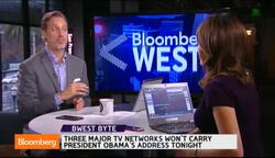 0: Number of Big 3 Networks Televising Obamas Speech News Clip