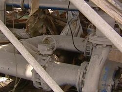 Indonesia: Dead body and debris in Cement Factory News Clip