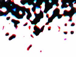 Hand print zoom out Stock Footage