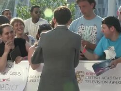ATMOSPHERE: Arqiva British Academy Television Awards at The National Theatre on May 27, 2012 in London, England (Footage by WireImage Video/Getty Images) Stock Footage