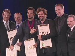 Dallas Davidson at 60th Annual BMI Country Awards on 10/30/2012 in Nashville, TN.(Footage by WireImage Video/Getty Images Entertainment Video) Stock Footage