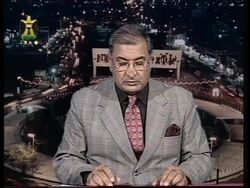 Saddam issues warning to West News Clip