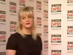 Georgia King at the Jameson Empire Awards at London England. (Footage by WireImage Video/GettyImages) Stock Footage
