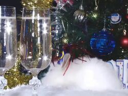 rabbit and the new year Stock Footage