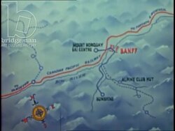 Woman wakes up, has breakfast and prepares her skis at the Skoki ski lodge in Canadian Rockies, 1930s Stock Footage