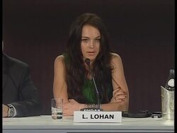 Lindsay Lohan arrives at Venice Festival for Bobby News Clip