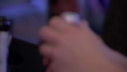 Alcoholic drinks being served in a bar News Clip