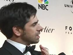 NBC, Universal, and Focus Features 2007 Golden Globes Party Stock Footage