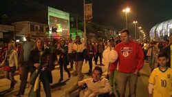 CLEAN : World Cup: Algeria fans delighted with historic World Cup win News Clip
