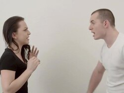 Couple argument Stock Footage