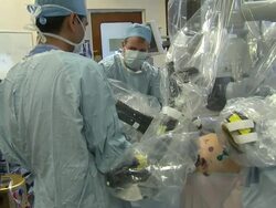 Surgeons Using Robot to Treat Bowel Cancer News Clip