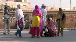 Abdullah Shah Ghazi Shrine, Karachi 1 Stock Footage