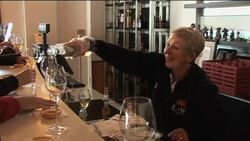 Sweet ice wine from frozen grapes News Clip