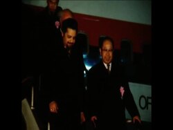 SYND 27-1-74 YAMANI ARRIVES TO TOKYO FOR TALKS Instructional Video