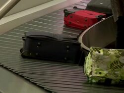 HD: Baggage Carousel Stock Footage