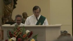 Aurora residents attend church for first time since mass shooting at movie theatre News Clip