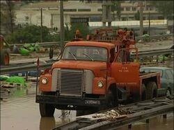 AP Pix of aftermath of floods that have killed at least 20 people News Clip