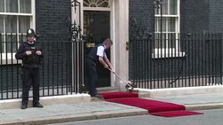 CLEAN : Irish President meets David Cameron on historic state visit News Clip