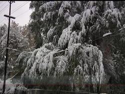 Snow from the first storm to hit the Front Range knocked out power and heat to thousands of homes and businesses Wednesday and downed tree branches while bringing more snow to Colorado's mountains. News Clip