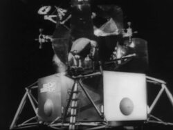 LEM 1 Lunar Module is Tested Stock Footage