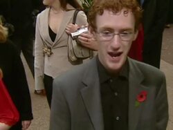 Chris Rankin speaking to press at the premiere of Harry Potter and the Chamber of Secrets. News Clip