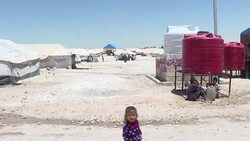 CLEAN : Desperate Syrian family hopes to reunite after fleeing Raqa News Clip