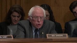 Sanders grills Trump's Health nominee News Clip