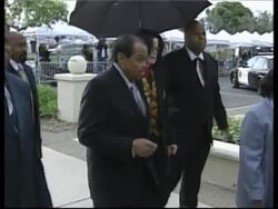 UPDATE Jackson arrives for trial; prosecution prepares to rest case News Clip