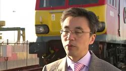 First Freight Train From China Arrives in the UK News Clip