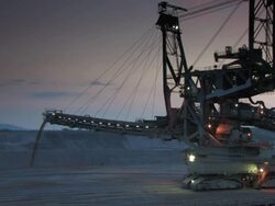 NTSC: Open cast mining Stock Footage