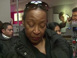 Atmosphere at the Russell Westbrook Greets Fans At T-Mobile And Gears Up For NBA All-Star 2011 In Los Angeles at Los Angeles CA. (Footage by WireImage Video/GettyImages) Stock Footage