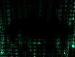 matrix background with copyspace LOOP Stock Footage