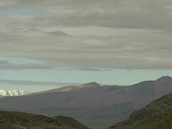 Time Lapse Clouds floating over mountains Lhasa Tibet China Stock Footage