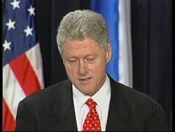 USA: CZECH PRESIDENT HAVEL/BILL CLINTON PRESS CONFERENCE News Clip