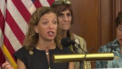 Debbie Wasserman_Schultz on Zika (part 1 of 3) Stock Footage