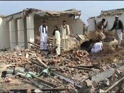 Suicide attack in northwest kills three; AP pix of a''math News Clip