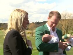 Danny Willett photocall after Masters win News Clip