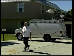 Vox pops, neighbours of woman in astronaut love triangle News Clip