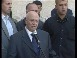 Palestinian PM comments on Arafat's health News Clip