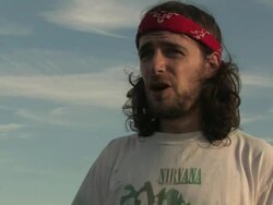 Girl Talk Interview (clip 5) Stock Footage