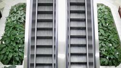 Shopping Mall Escalator Stock Footage