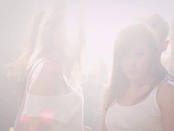 People dancing in disco Stock Footage