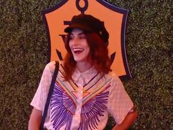 Langley Fox at the Fifth-Annual Veuve Clicquot Polo Classic, Los Angeles Stock Footage