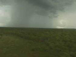 Storm clouds and rain over Kakadu National Park, NT, Australia Stock Footage