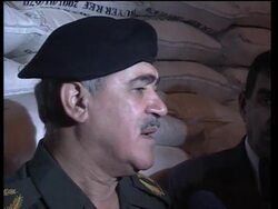 Iraqi authorities show factory the US claims is a weapons facility News Clip